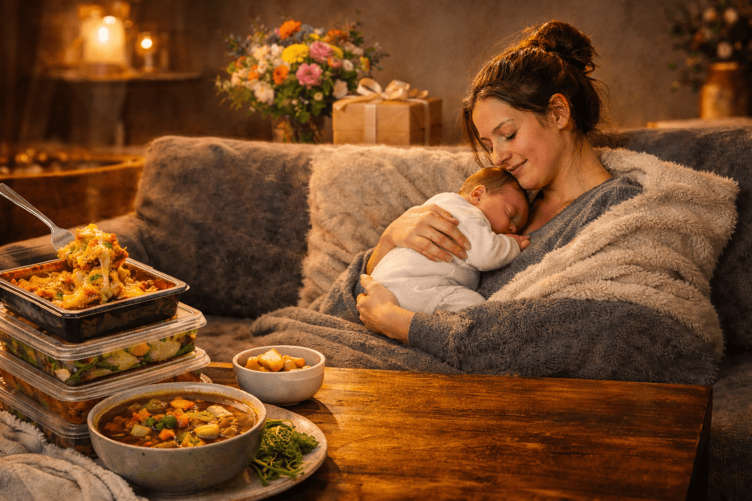 Why Prepped Postpartum Meals Are One of the Best Gifts You Can Give a New Mom