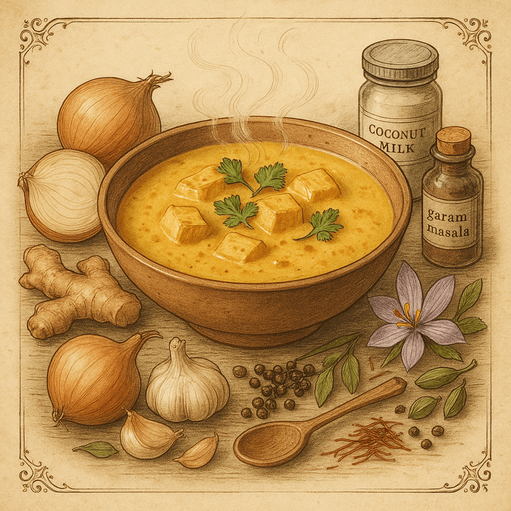 Saffron & Coconut Chicken Curry